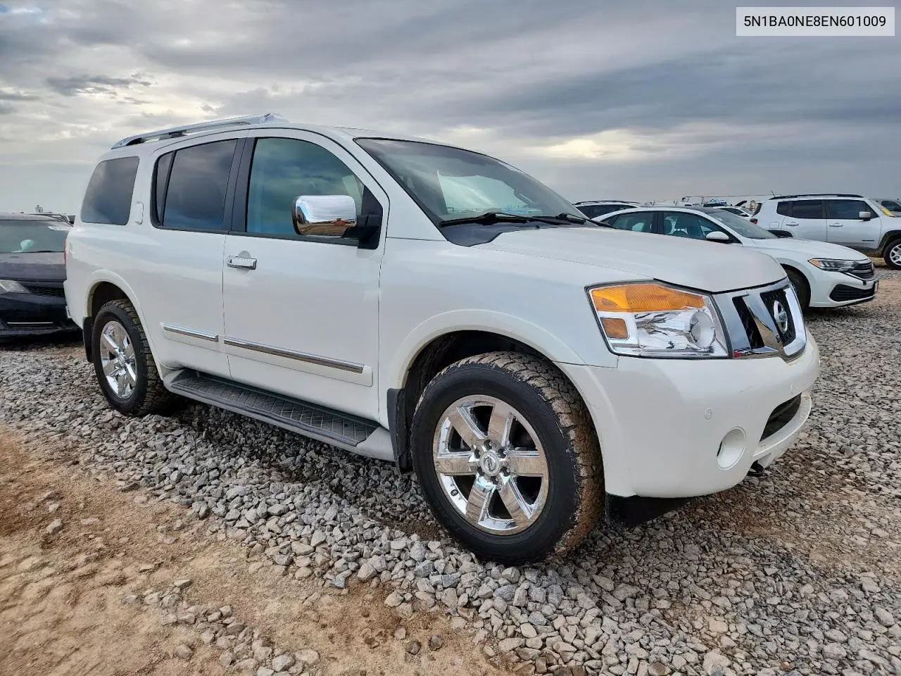 2014 Nissan Armada Platinum VIN: 5N1BA0NE8EN601009 Lot: 62218665
