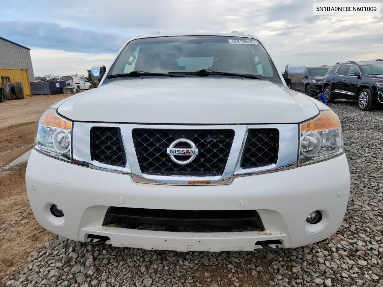 2014 Nissan Armada Platinum VIN: 5N1BA0NE8EN601009 Lot: 62218665