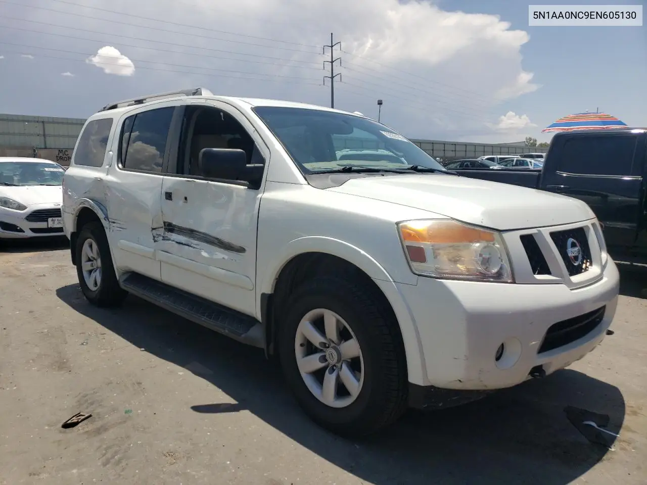 2014 Nissan Armada Sv VIN: 5N1AA0NC9EN605130 Lot: 62556195