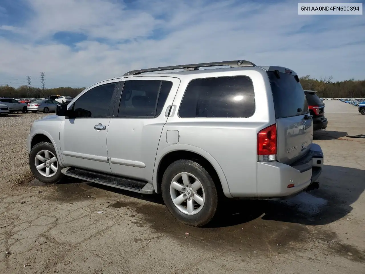 2015 Nissan Armada Sv VIN: 5N1AA0ND4FN600394 Lot: 50171945