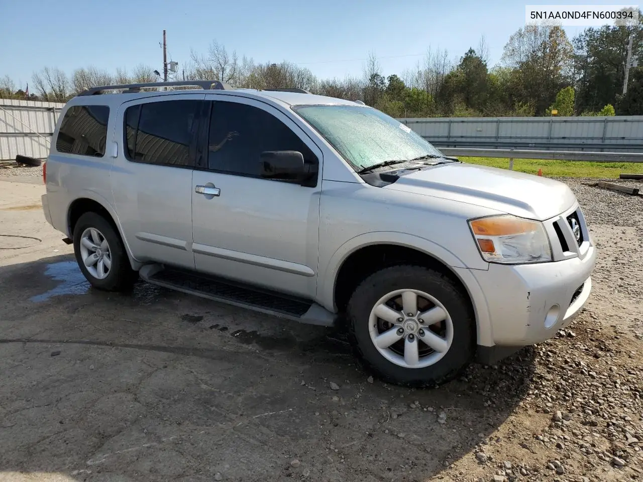 2015 Nissan Armada Sv VIN: 5N1AA0ND4FN600394 Lot: 50171945