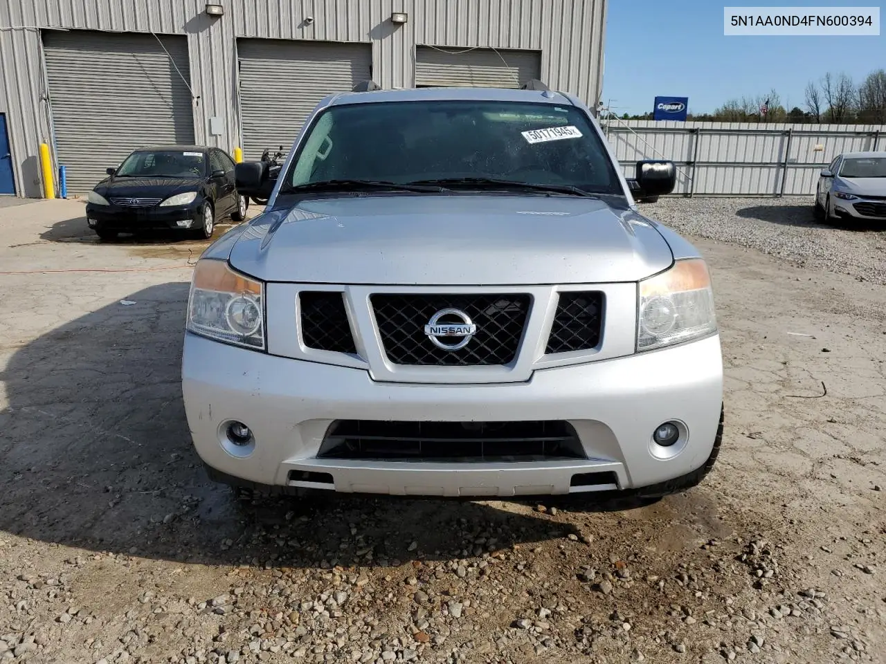 2015 Nissan Armada Sv VIN: 5N1AA0ND4FN600394 Lot: 50171945