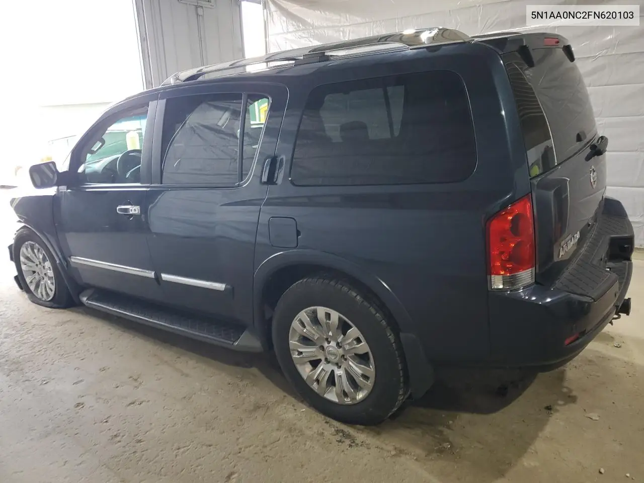 2015 Nissan Armada Sv VIN: 5N1AA0NC2FN620103 Lot: 52776365