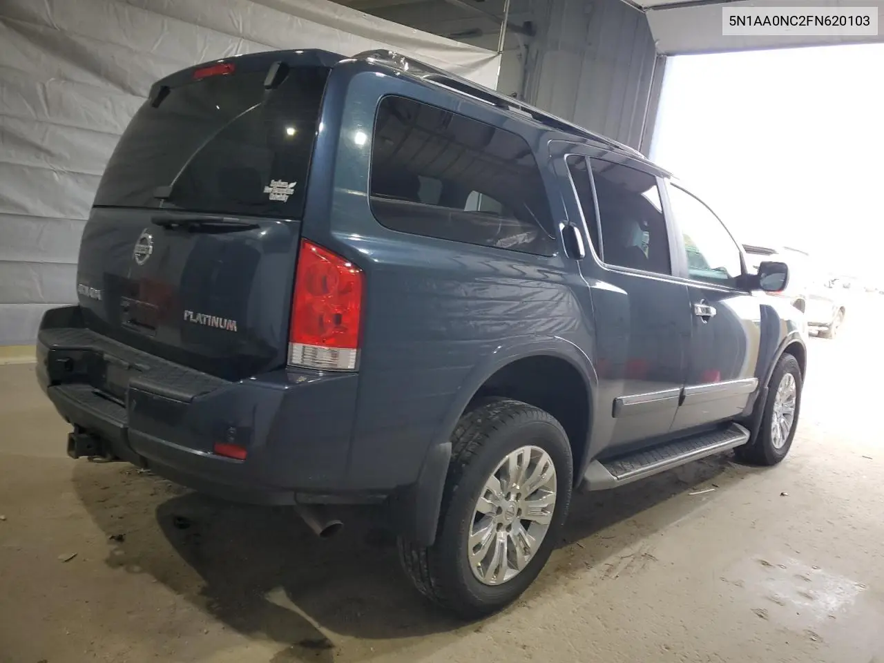 2015 Nissan Armada Sv VIN: 5N1AA0NC2FN620103 Lot: 52776365