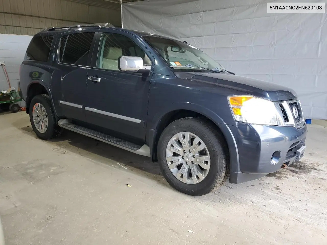 2015 Nissan Armada Sv VIN: 5N1AA0NC2FN620103 Lot: 52776365