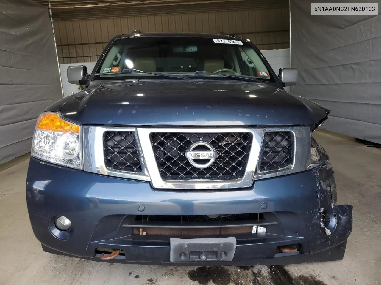 2015 Nissan Armada Sv VIN: 5N1AA0NC2FN620103 Lot: 52776365