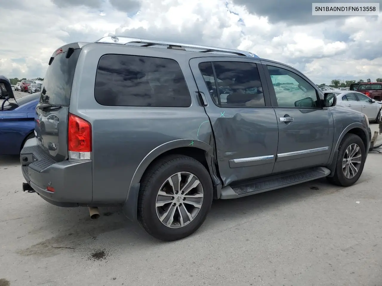2015 Nissan Armada Sv VIN: 5N1BA0ND1FN613558 Lot: 56204725