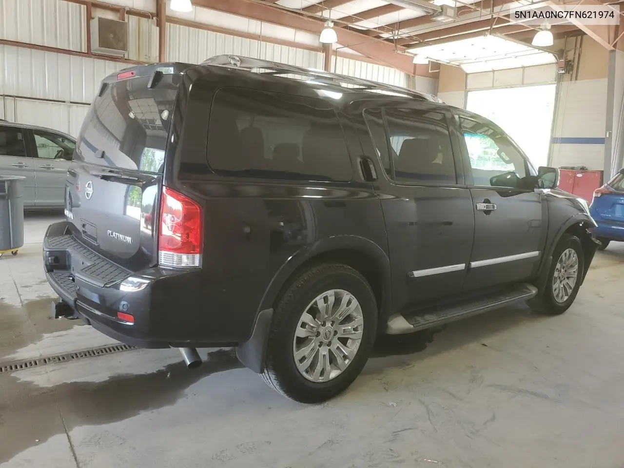 2015 Nissan Armada Sv VIN: 5N1AA0NC7FN621974 Lot: 62167045