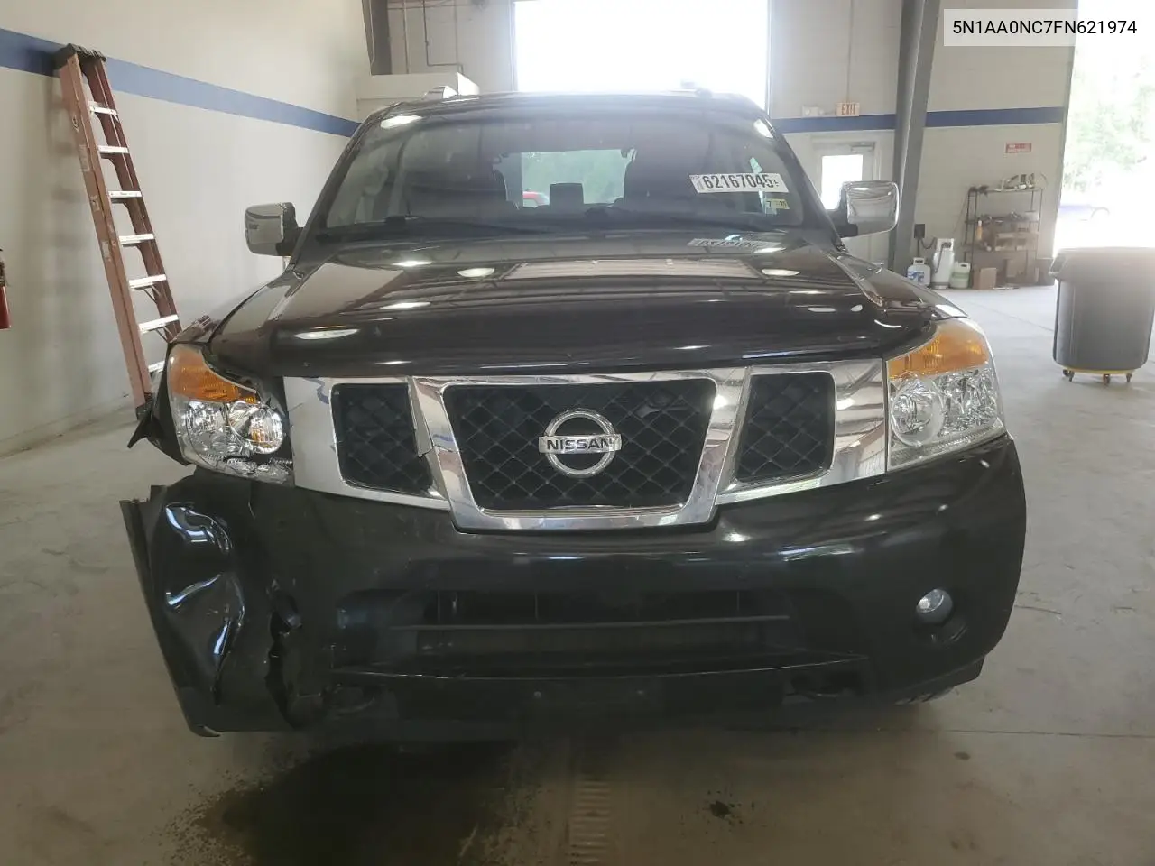 2015 Nissan Armada Sv VIN: 5N1AA0NC7FN621974 Lot: 62167045