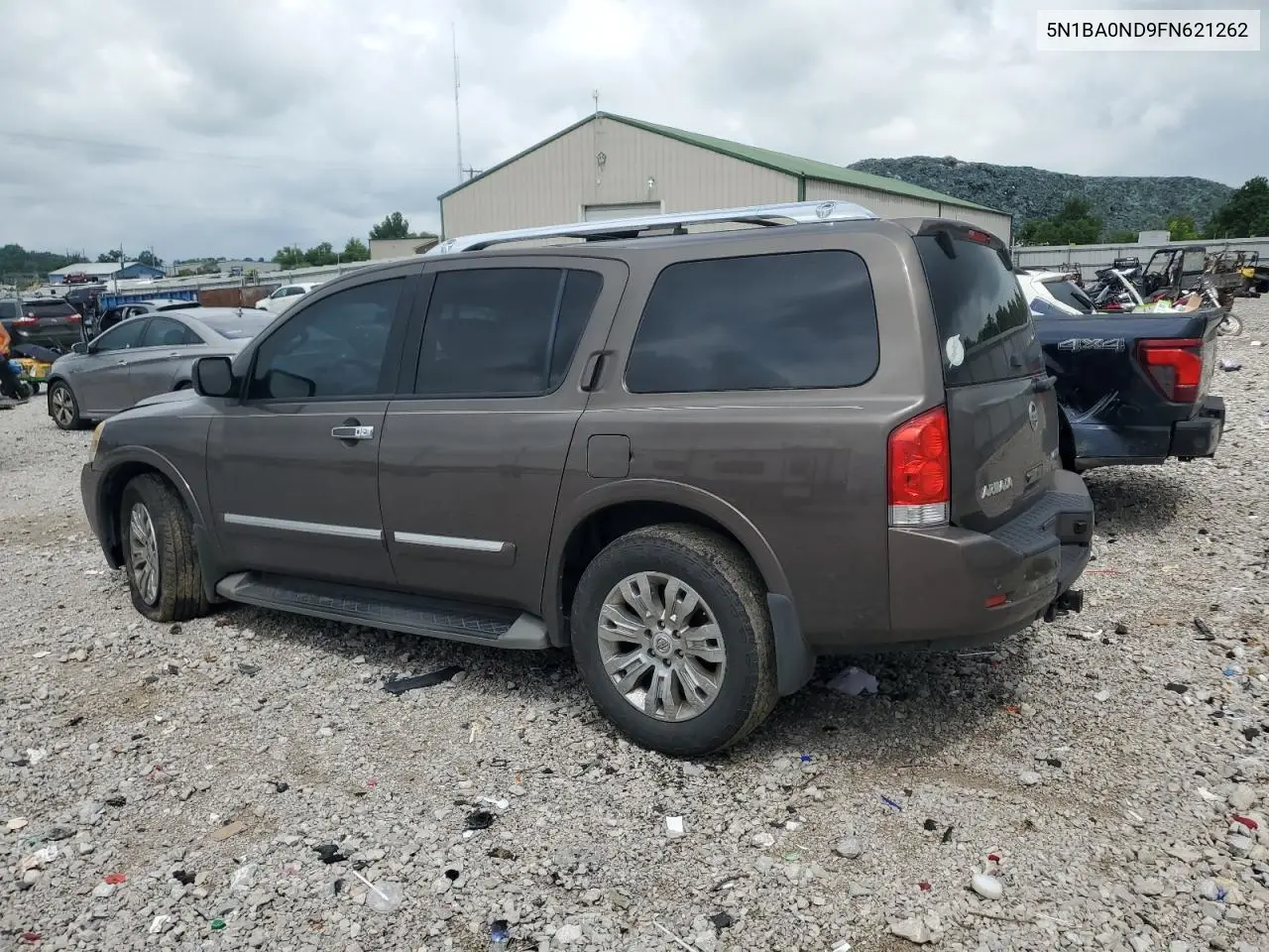 2015 Nissan Armada Sv VIN: 5N1BA0ND9FN621262 Lot: 62368995