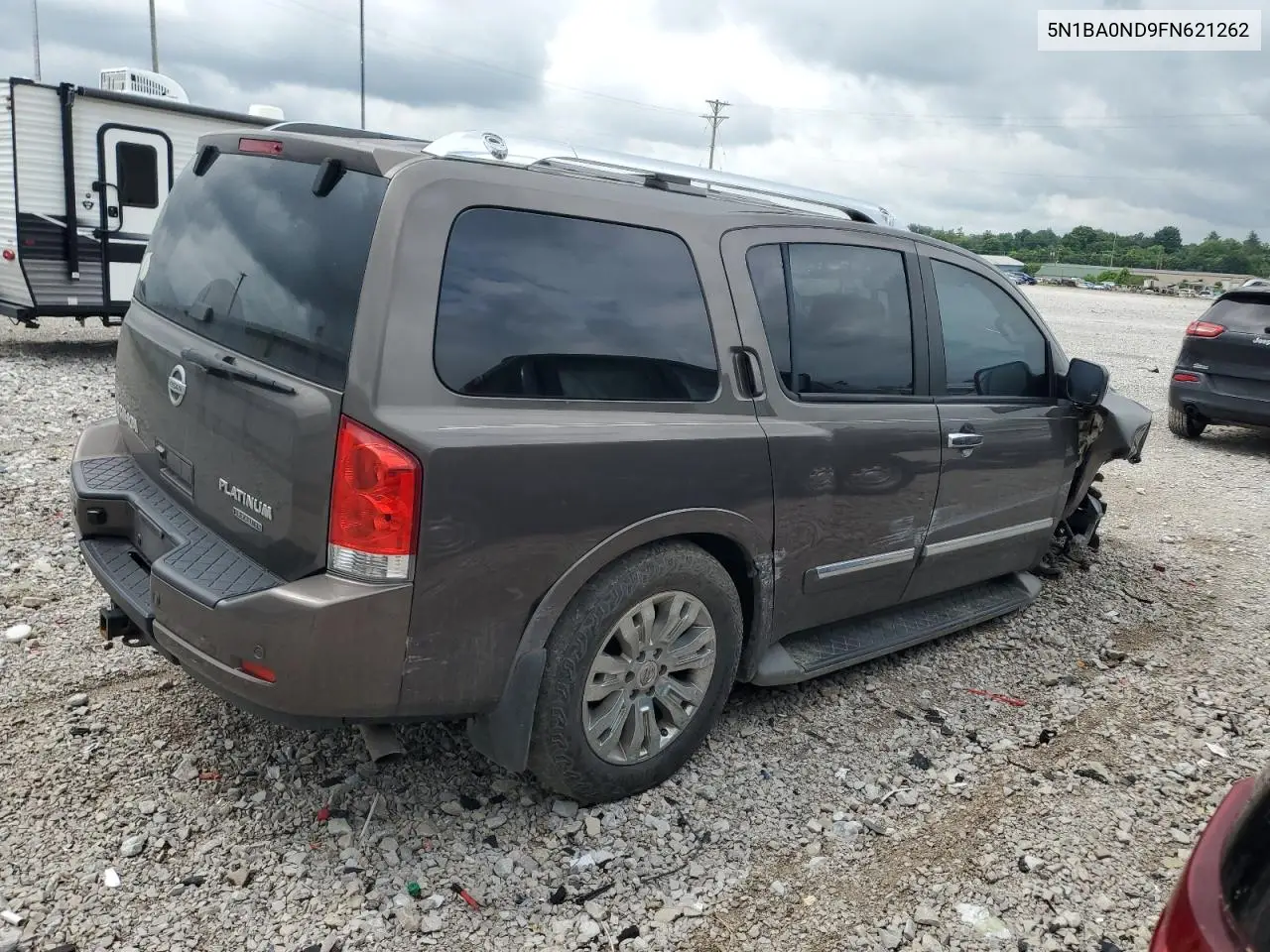 2015 Nissan Armada Sv VIN: 5N1BA0ND9FN621262 Lot: 62368995