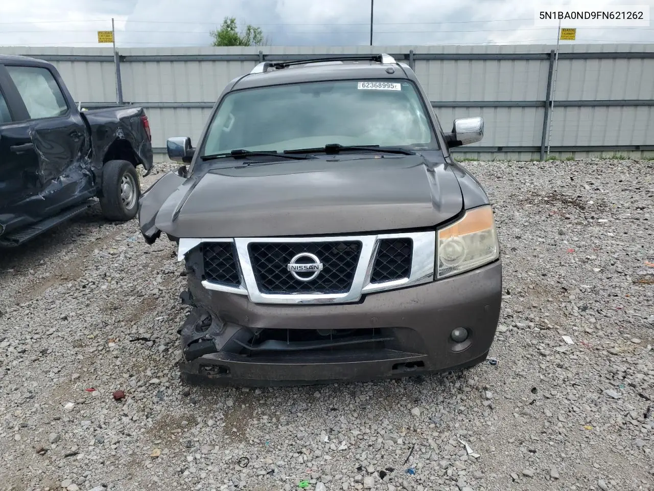 2015 Nissan Armada Sv VIN: 5N1BA0ND9FN621262 Lot: 62368995