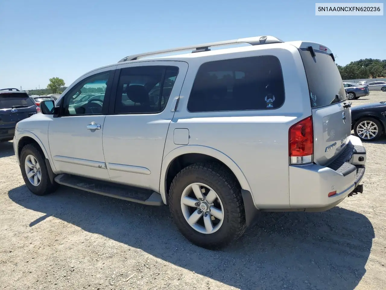 2015 Nissan Armada Sv VIN: 5N1AA0NCXFN620236 Lot: 62557925