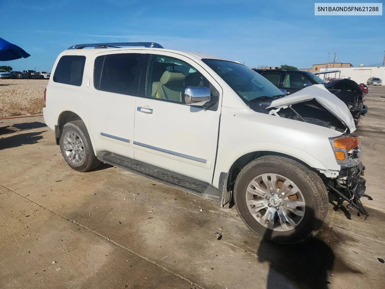 2015 Nissan Armada Sv VIN: 5N1BA0ND5FN621288 Lot: 62824475