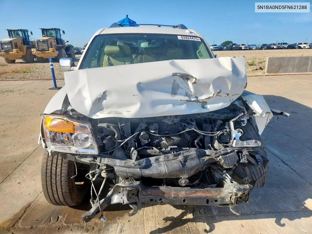 2015 Nissan Armada Sv VIN: 5N1BA0ND5FN621288 Lot: 62824475