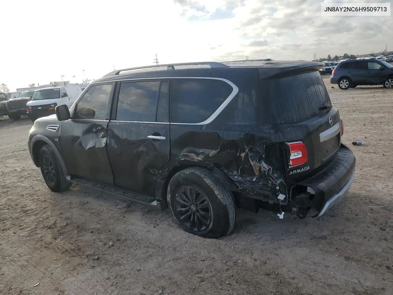 2017 Nissan Armada Sv VIN: JN8AY2NC6H9509713 Lot: 48320565