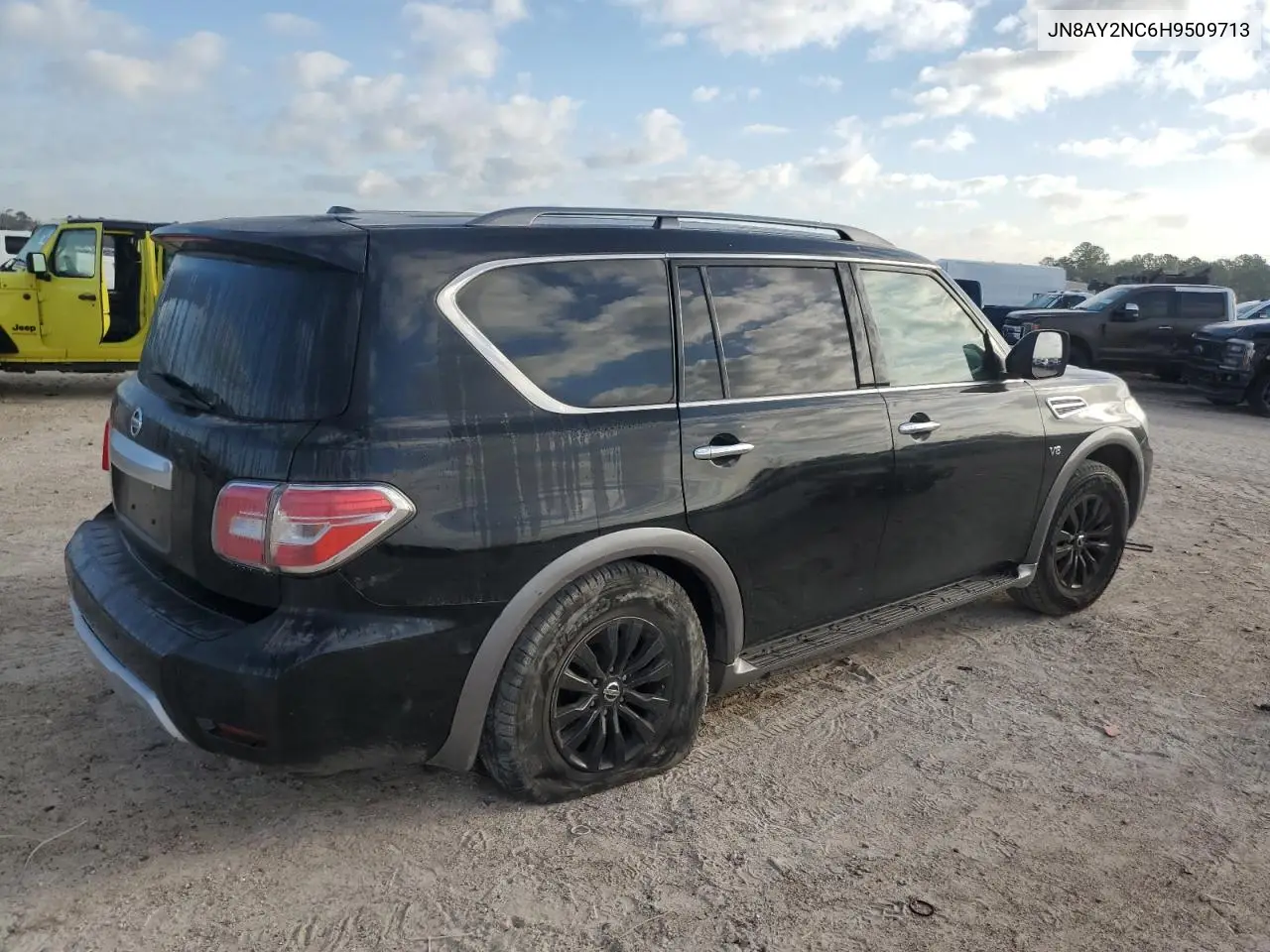 2017 Nissan Armada Sv VIN: JN8AY2NC6H9509713 Lot: 48320565