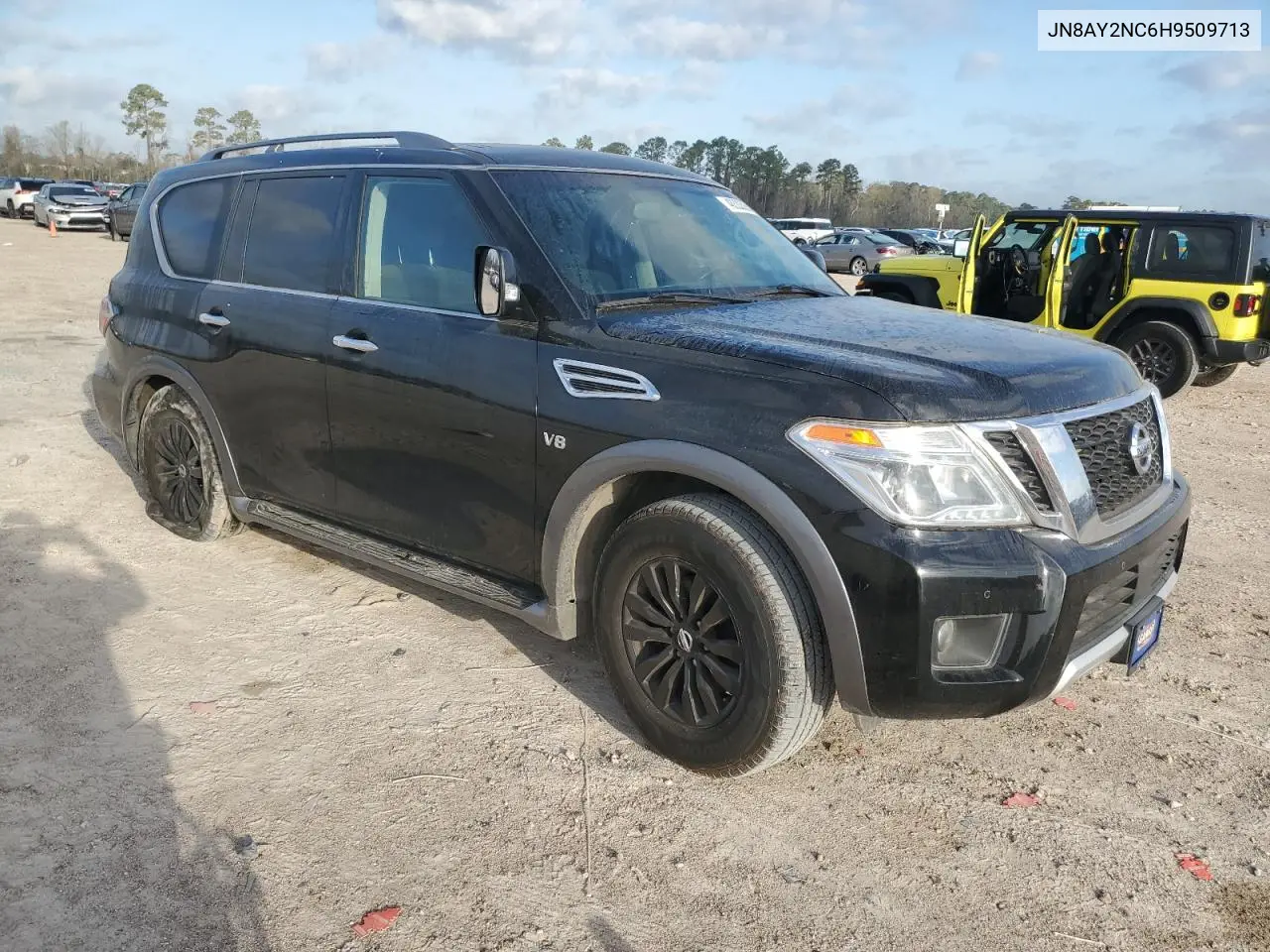 2017 Nissan Armada Sv VIN: JN8AY2NC6H9509713 Lot: 48320565