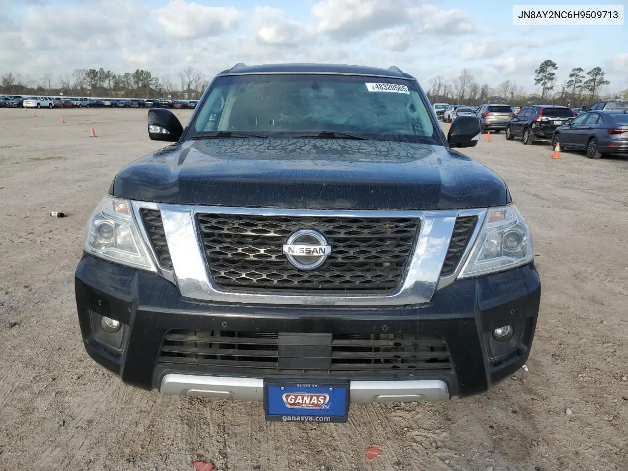 2017 Nissan Armada Sv VIN: JN8AY2NC6H9509713 Lot: 48320565