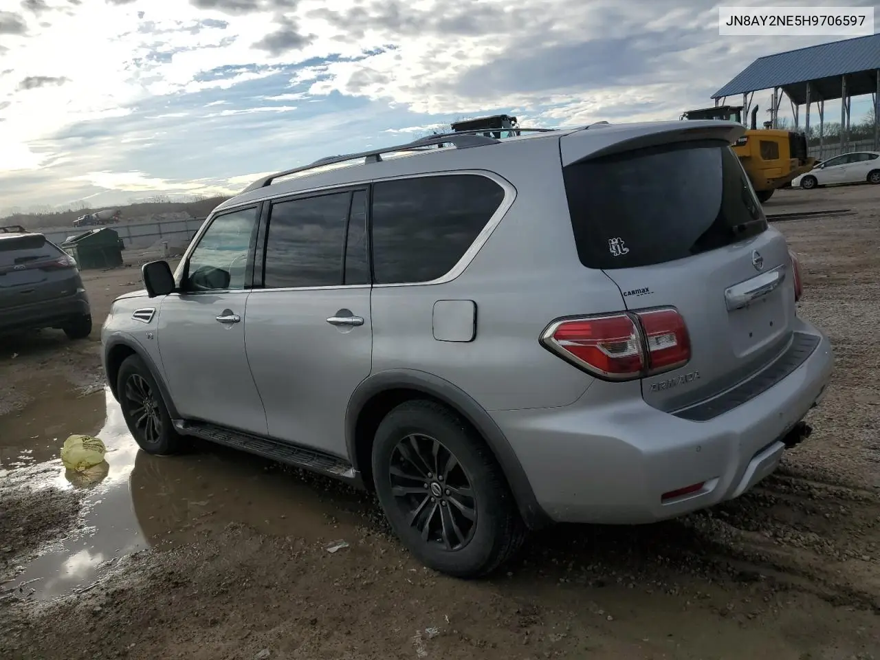 2017 Nissan Armada Platinum VIN: JN8AY2NE5H9706597 Lot: 50398215