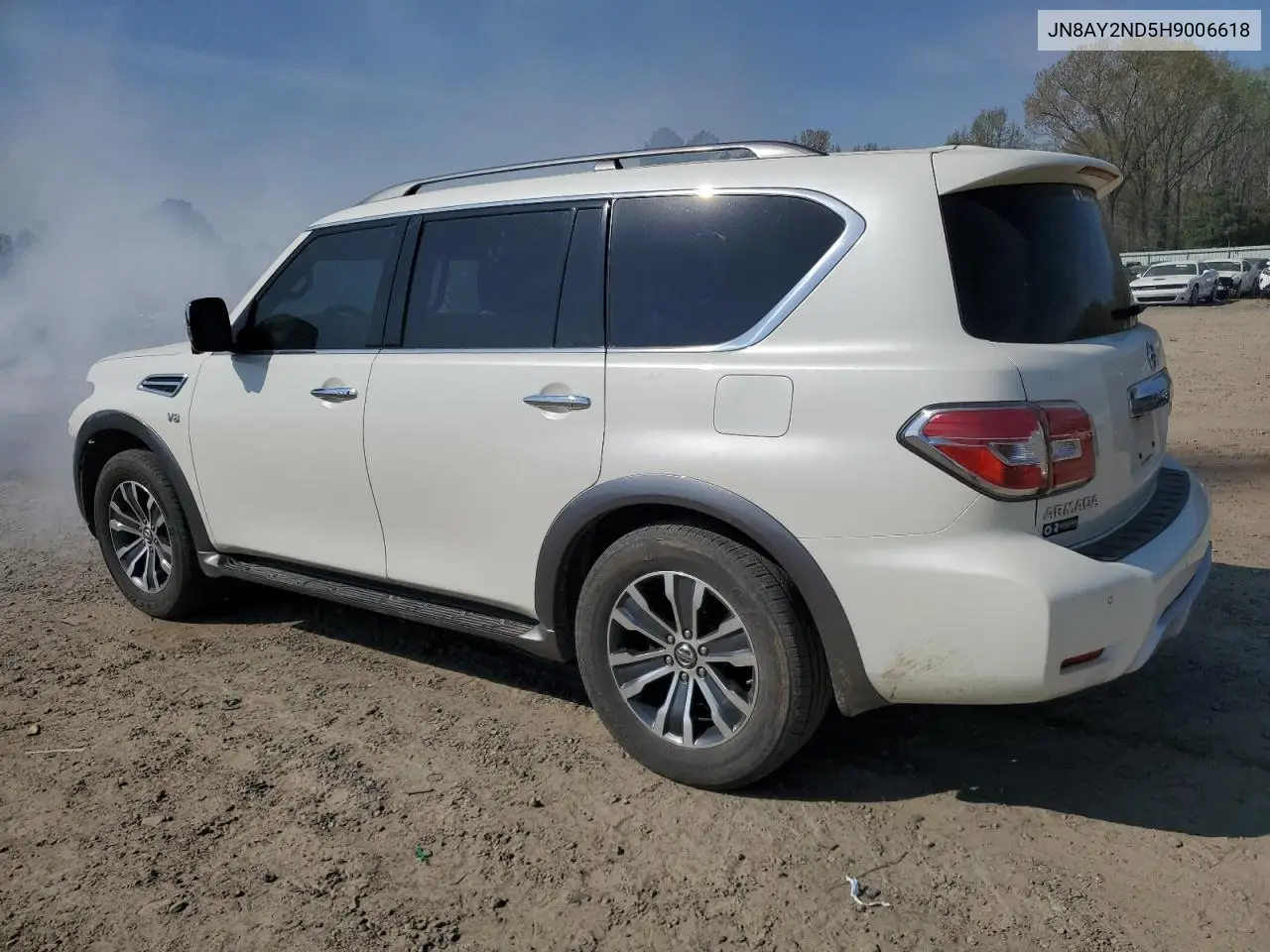 2017 Nissan Armada Sv VIN: JN8AY2ND5H9006618 Lot: 50414645
