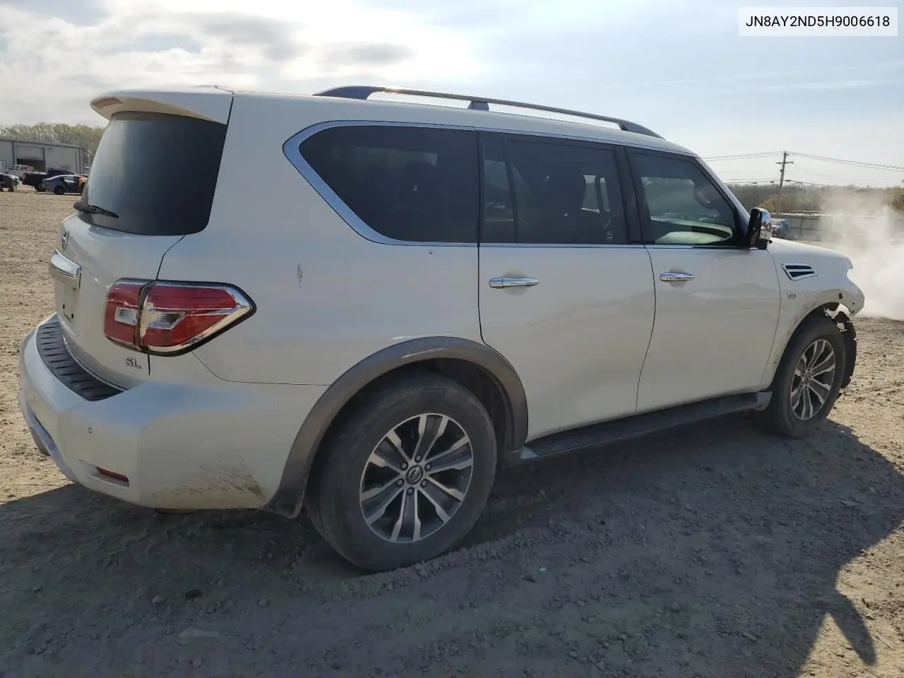 2017 Nissan Armada Sv VIN: JN8AY2ND5H9006618 Lot: 50414645