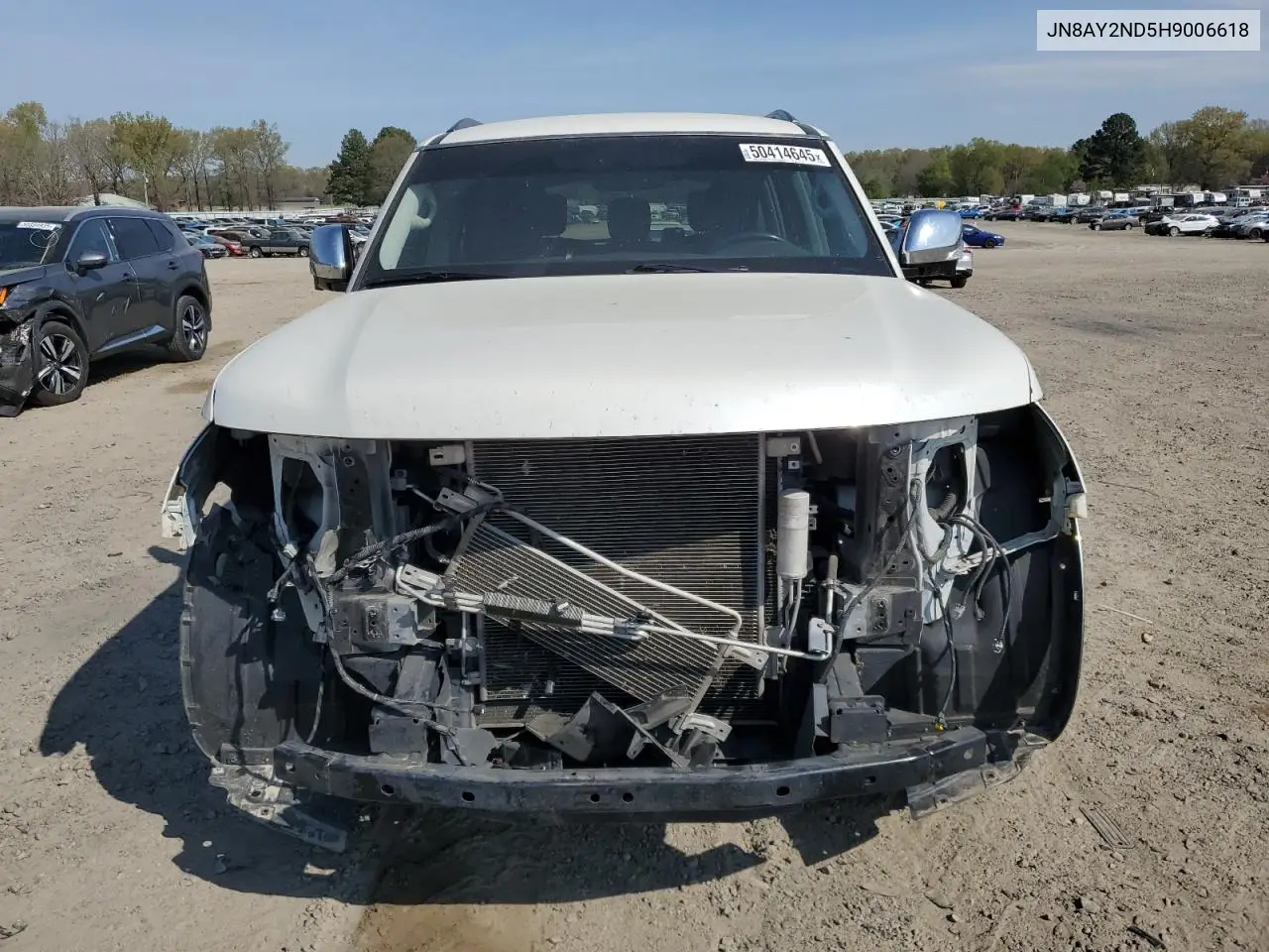2017 Nissan Armada Sv VIN: JN8AY2ND5H9006618 Lot: 50414645