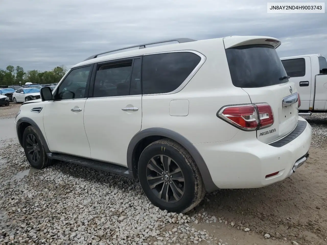 2017 Nissan Armada Sv VIN: JN8AY2ND4H9003743 Lot: 51065965