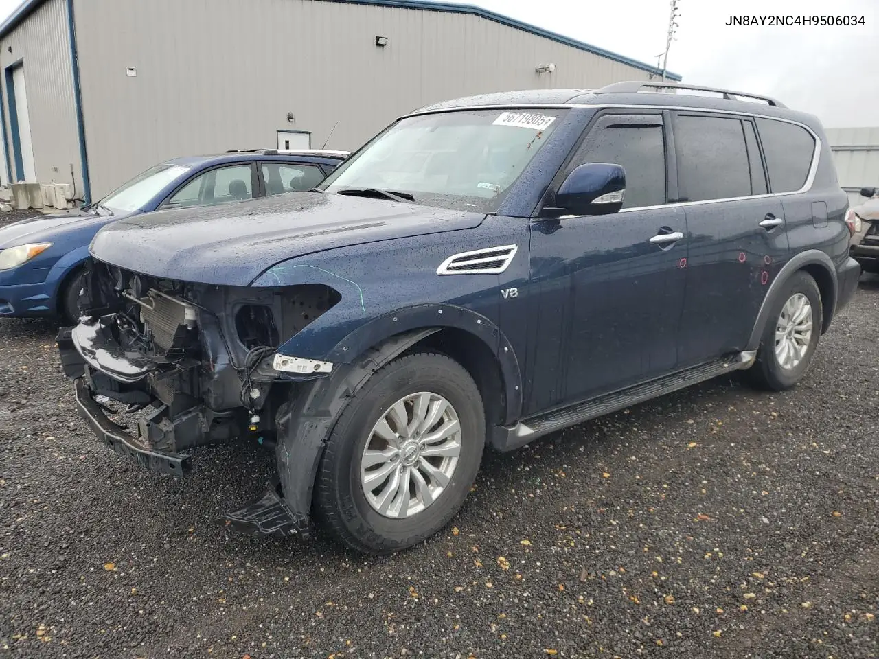 2017 Nissan Armada Sv VIN: JN8AY2NC4H9506034 Lot: 56719805