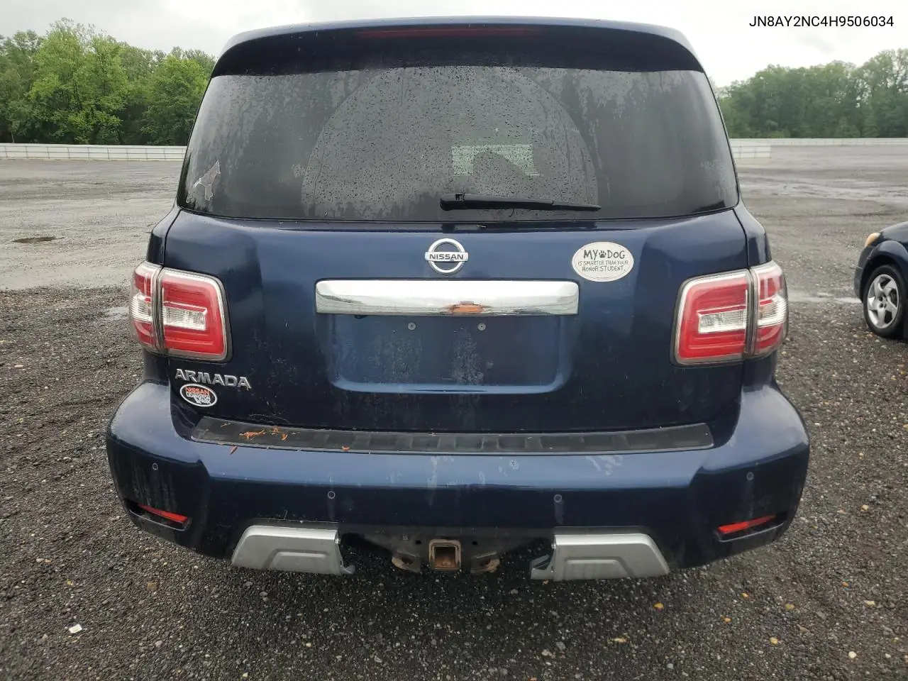 2017 Nissan Armada Sv VIN: JN8AY2NC4H9506034 Lot: 56719805