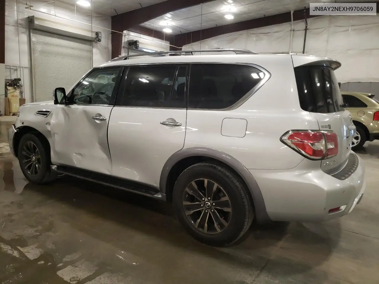 2017 Nissan Armada Platinum VIN: JN8AY2NEXH9706059 Lot: 57123855