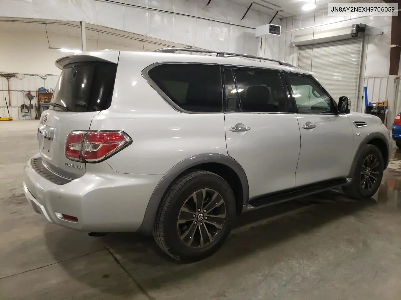 2017 Nissan Armada Platinum VIN: JN8AY2NEXH9706059 Lot: 57123855