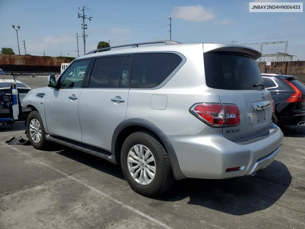 2017 Nissan Armada Sv VIN: JN8AY2ND4H9006433 Lot: 61691455