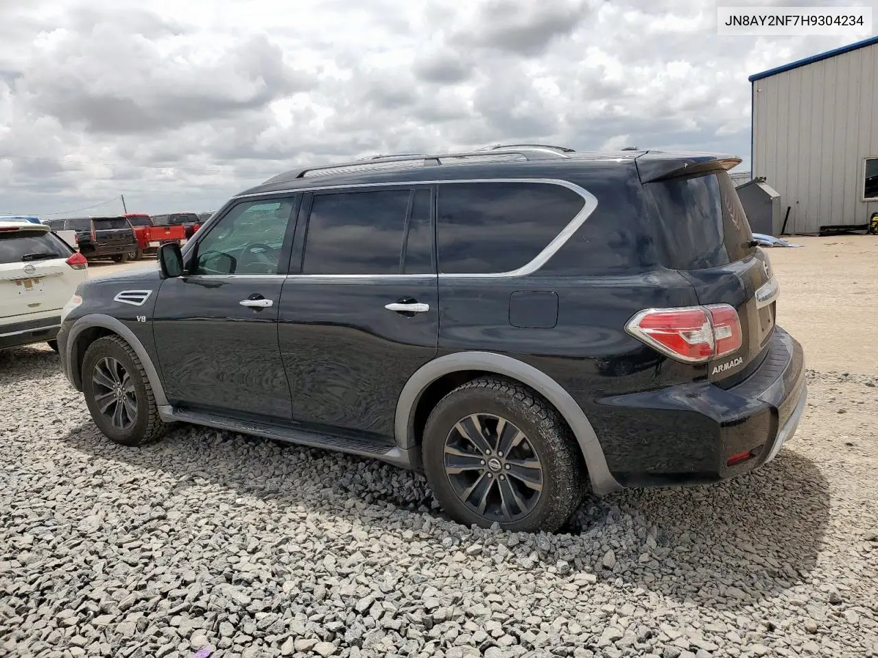 2017 Nissan Armada Platinum VIN: JN8AY2NF7H9304234 Lot: 62072815