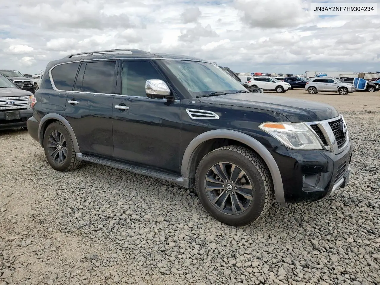 2017 Nissan Armada Platinum VIN: JN8AY2NF7H9304234 Lot: 62072815