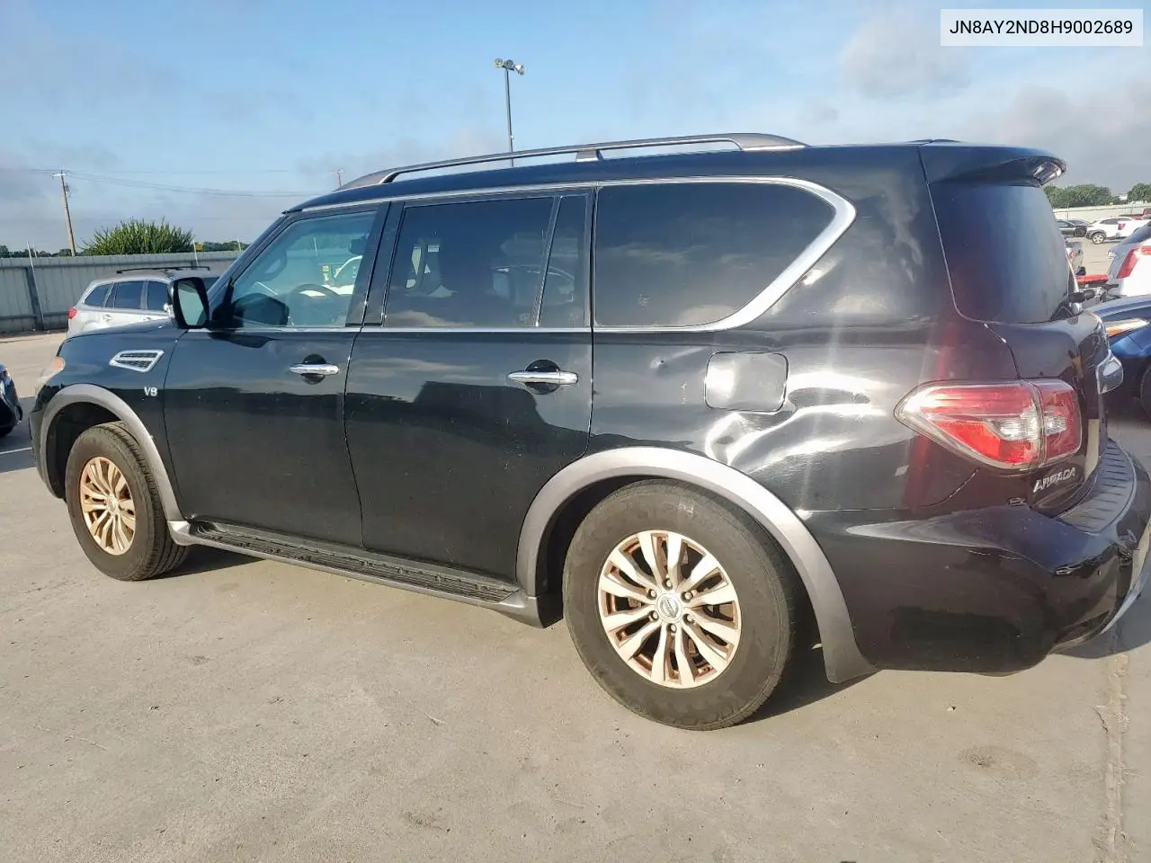 2017 Nissan Armada Sv VIN: JN8AY2ND8H9002689 Lot: 62076695