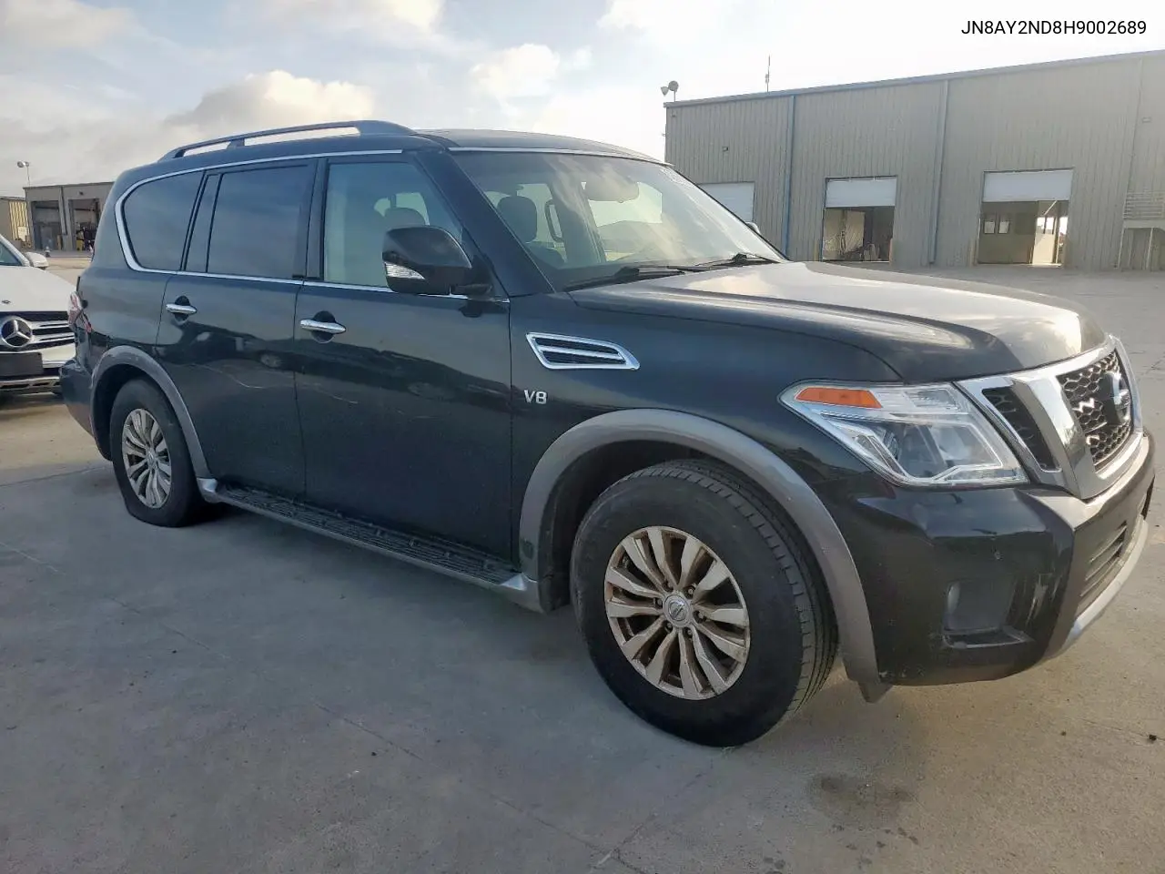 2017 Nissan Armada Sv VIN: JN8AY2ND8H9002689 Lot: 62076695