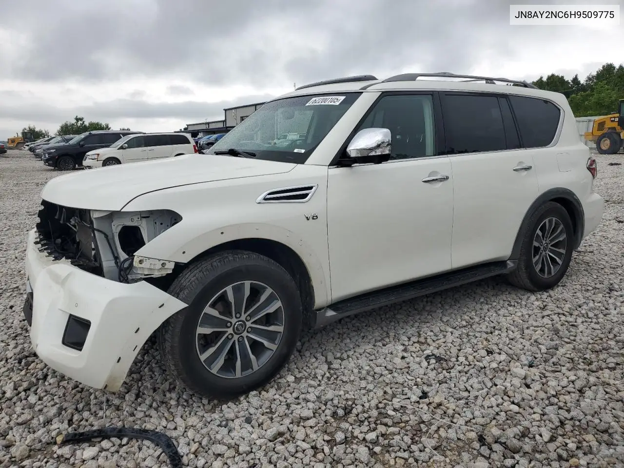 2017 Nissan Armada Sv VIN: JN8AY2NC6H9509775 Lot: 62200105