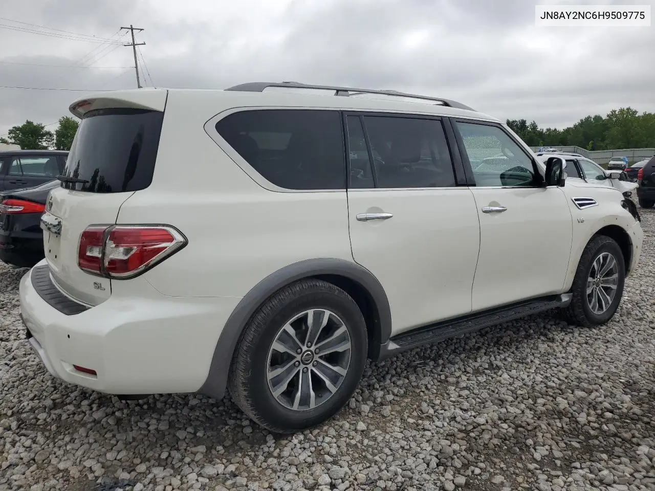 2017 Nissan Armada Sv VIN: JN8AY2NC6H9509775 Lot: 62200105
