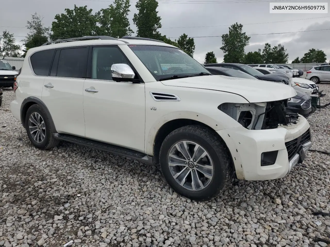 2017 Nissan Armada Sv VIN: JN8AY2NC6H9509775 Lot: 62200105