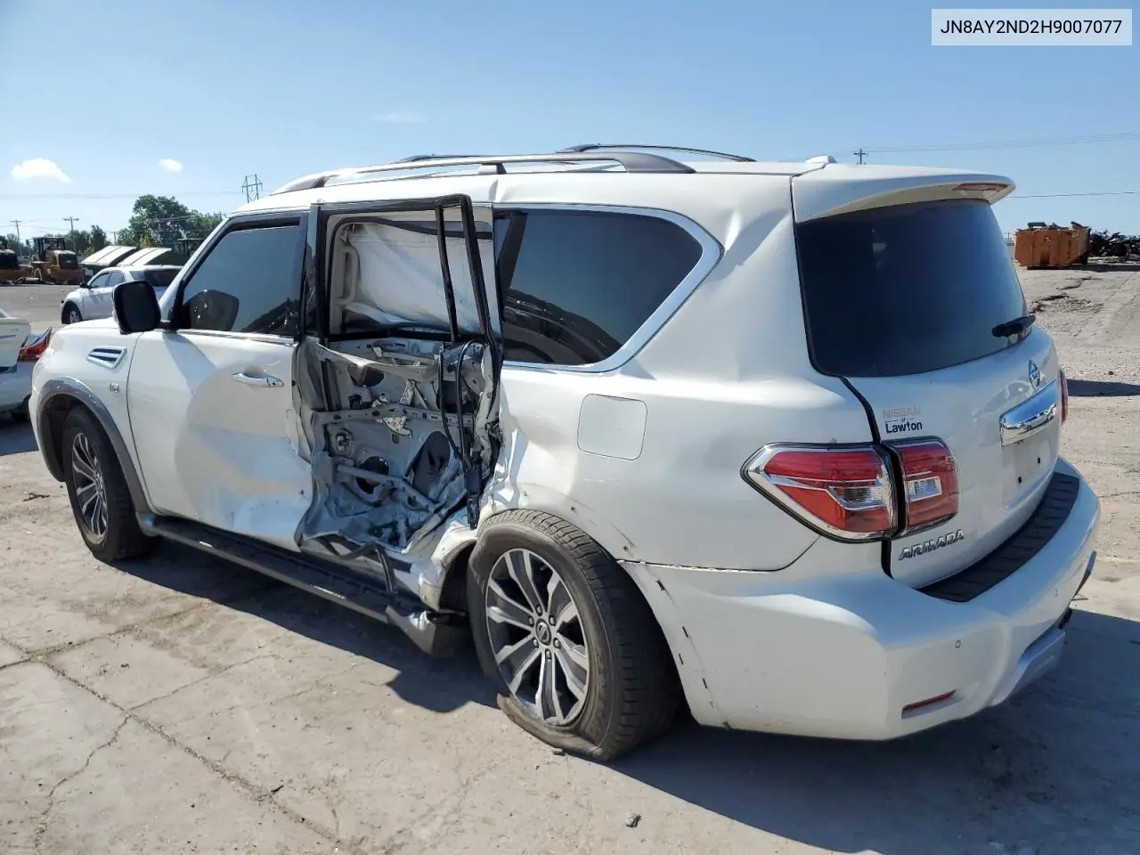 2017 Nissan Armada Sv VIN: JN8AY2ND2H9007077 Lot: 62486835