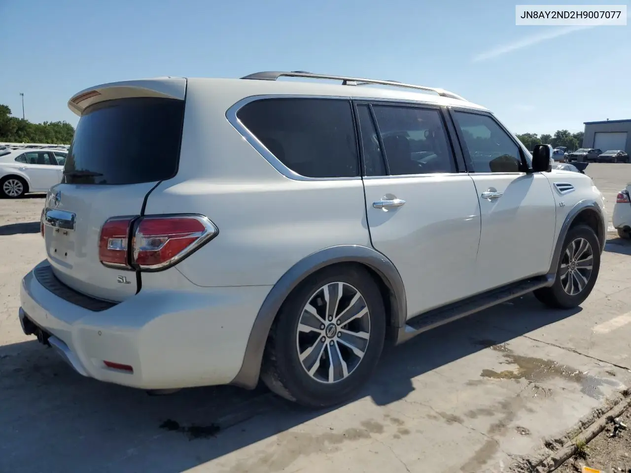 2017 Nissan Armada Sv VIN: JN8AY2ND2H9007077 Lot: 62486835