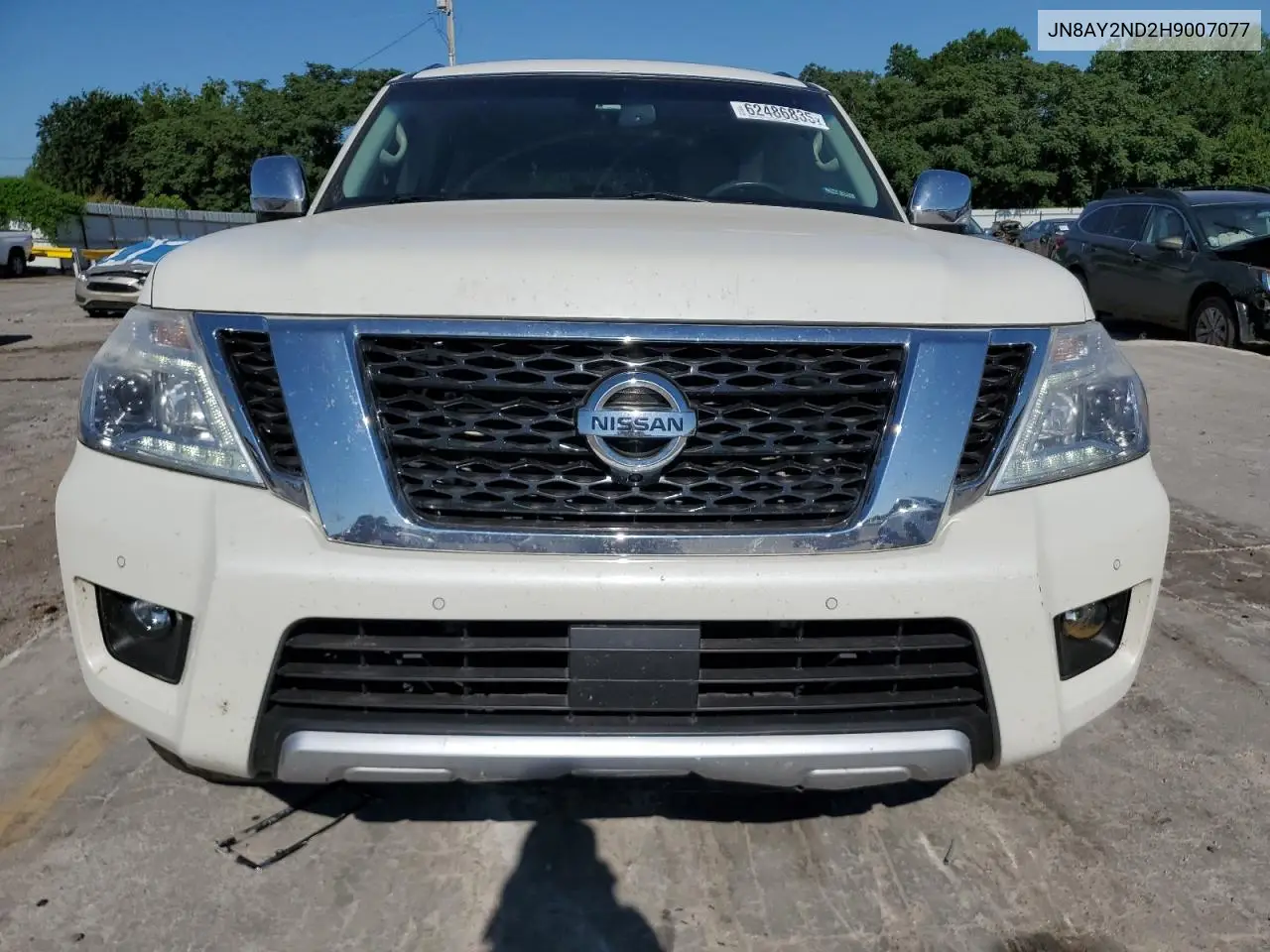 2017 Nissan Armada Sv VIN: JN8AY2ND2H9007077 Lot: 62486835