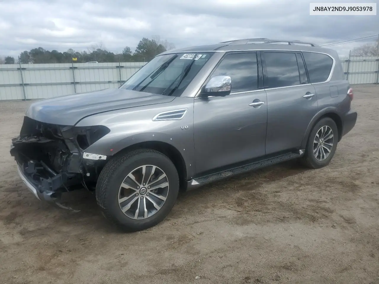 2018 Nissan Armada Sv VIN: JN8AY2ND9J9053978 Lot: 45273245