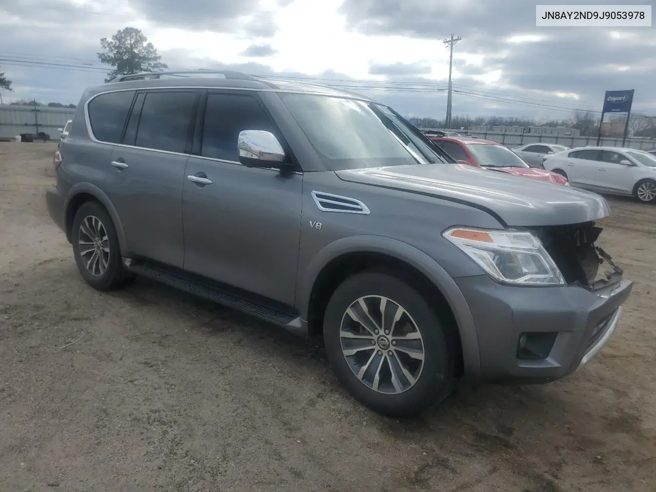 2018 Nissan Armada Sv VIN: JN8AY2ND9J9053978 Lot: 45273245