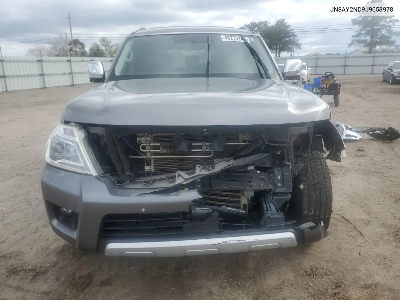 2018 Nissan Armada Sv VIN: JN8AY2ND9J9053978 Lot: 45273245
