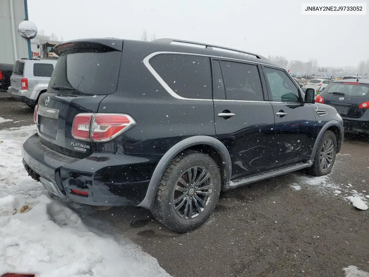 2018 Nissan Armada Platinum VIN: JN8AY2NE2J9733052 Lot: 45519295