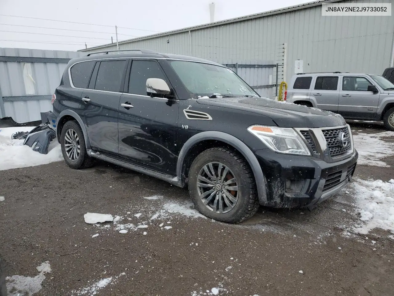 2018 Nissan Armada Platinum VIN: JN8AY2NE2J9733052 Lot: 45519295