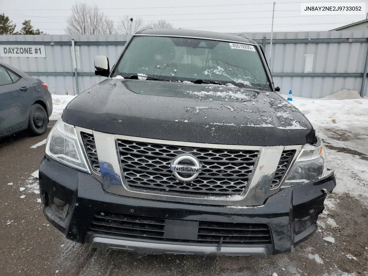 2018 Nissan Armada Platinum VIN: JN8AY2NE2J9733052 Lot: 45519295