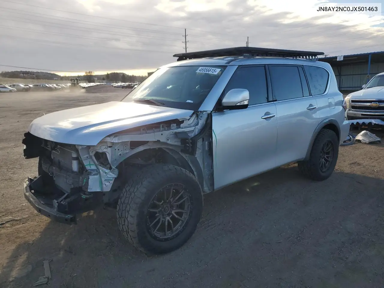 2018 Nissan Armada Sv VIN: JN8AY2NC0JX501463 Lot: 46956615